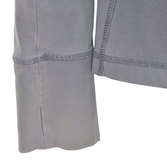 Life Is Good Activewear Good Move Full Zip Hooded Gray Jacket Semi Fitted Peru - Picture 8 of 16